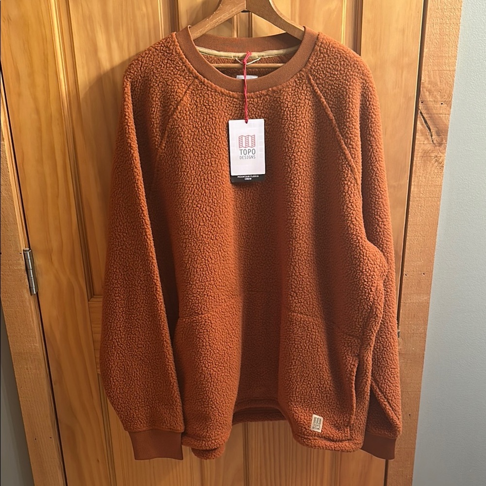 Topo Designs Men's Brick Sweater XXL